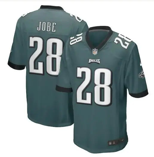Philadelphia Eagles Jobe #28 green football jersey in Midnight Green Nike Game Player Jersey