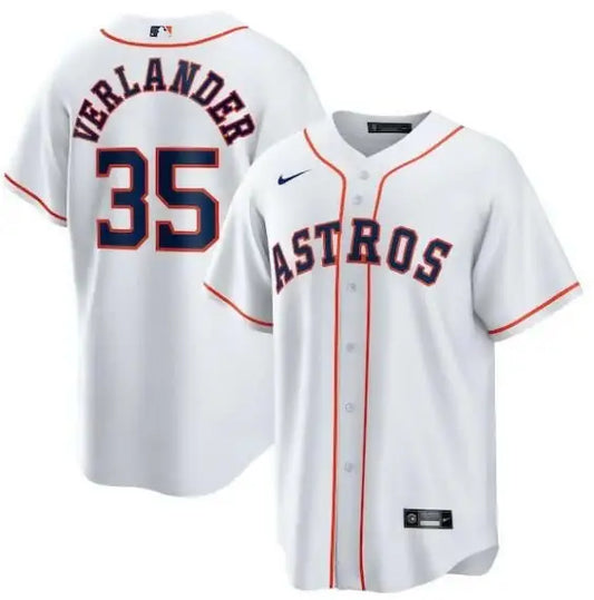 White Houston Astros Justin Verlander Nike Home Replica Player Jersey for baseball fans