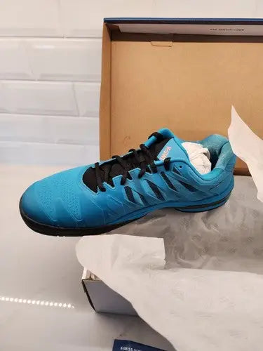 K Swiss Ultrashot aqua blue tennis shoe size 13 new in box