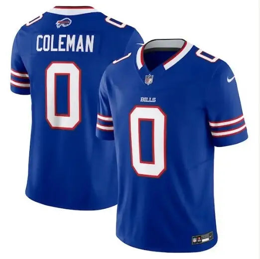 Blue Buffalo Bills Nike Team Vapor F.U.S.E. Limited Jersey displayed in Royal color
