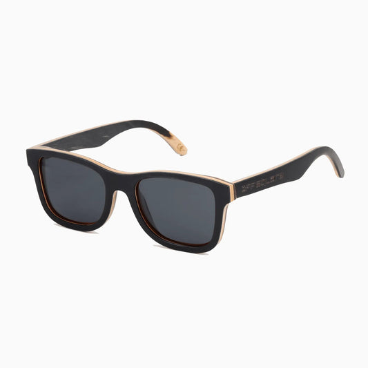 Kick UV Protection Sunglasses Lightweight All Day Comfort - Black / Medium - Sunglasses