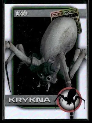 ? Krykna — 2025 Topps Chrome Star Wars Outer World Oddities #UO-10 ?