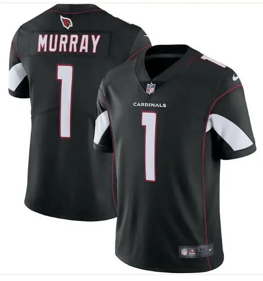 Black Kyler Murray Arizona Cardinals NFL Nike Vapor Limited Jersey with number 1