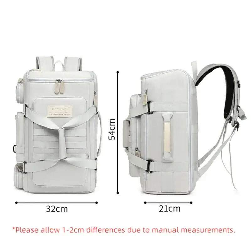 Large Capacity Gym Bag Travel Backpack Wet Dry Separation Shoulder Bags Outdoor Sports Backpacks Yoga Fitness Training