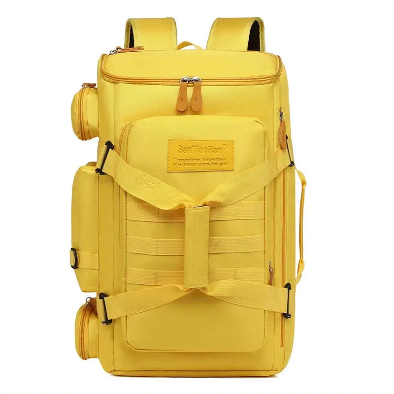 Large Capacity Gym Bag Travel Backpack Wet Dry Separation Shoulder Bags Outdoor Sports Backpacks Yoga Fitness Training