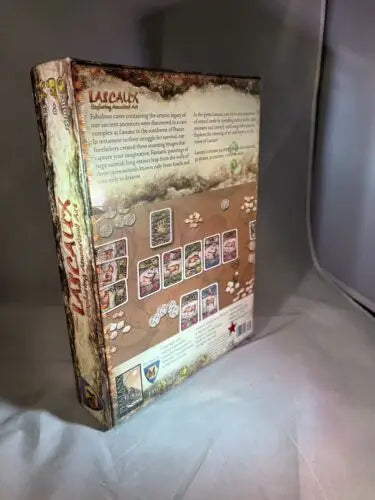 Lascalex board game box from Lascaux Exploring Ancestral Art by Phalanx Games Mayfair