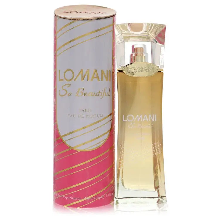 Lomani So Beautiful by Lomani - Eau De Parfum Spray 3.3 oz - Women / Medium - Eau De Parfum Spray 3.3 oz