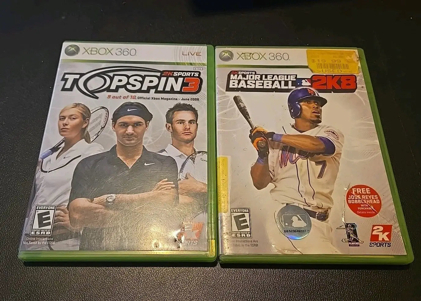 Lot includes two Xbox 360 sports games in this collection of 12 Xbox 360 games