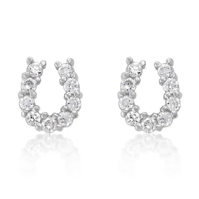 Lucky Horseshoe Earring Set - Earrings