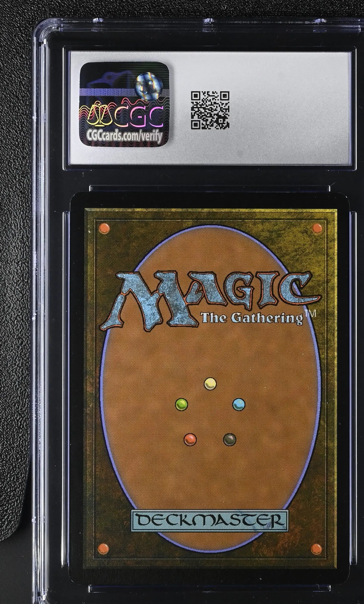 Graded Magic The Gathering card with happy holidays theme in Magic MTG Eggnogger’s Stache collection