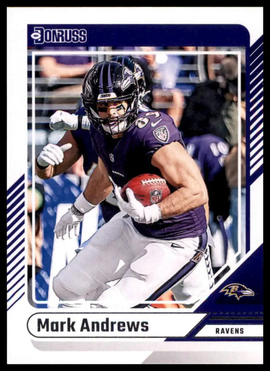 Mark Andrews football card from 2024 Donruss set for Baltimore Ravens collectible