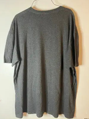 Dark gray short-sleeved Marvel Black Panther T-shirt with crew neck for Marvel Black fans