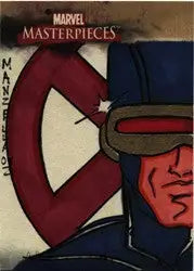 Joe Manzella Cyclops Marvel Masterpieces Series 2 Sketch Card product image
