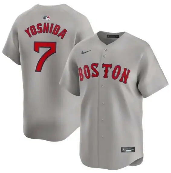 Gray Masataka Yoshida Boston Red Sox Nike Away Limited Player Jersey for baseball