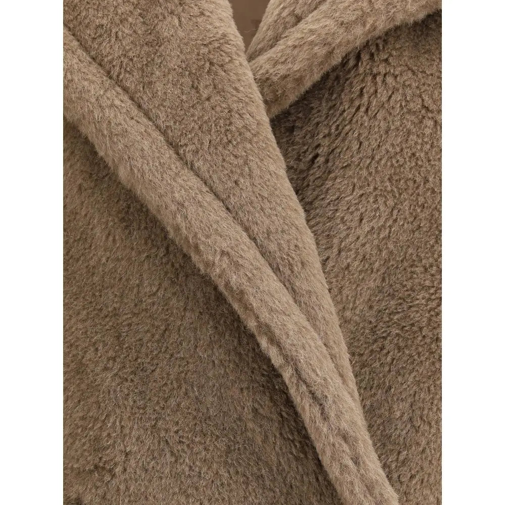 Max Mara Teddy alpaca and wool Vest