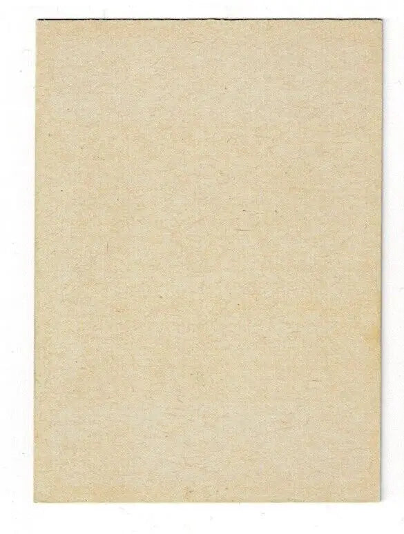 Beige textured paper background of Mel Queen 1968 Topps Baseball blank error trading card