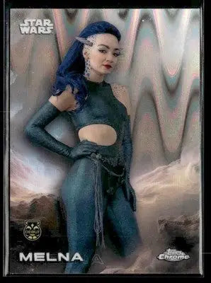 ? Melna — 2025 Topps Chrome Star Wars RayWave Refractor #135 ?