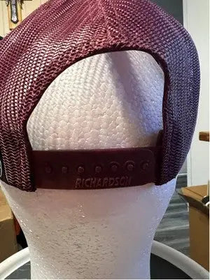 Men’s Ariat Richardson One Size Grey Maroon Trucker Hat