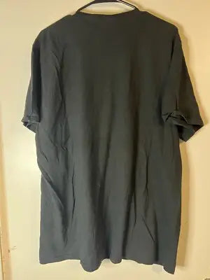 Black Panther men’s black short-sleeved T-shirt hanging on a hanger for sale