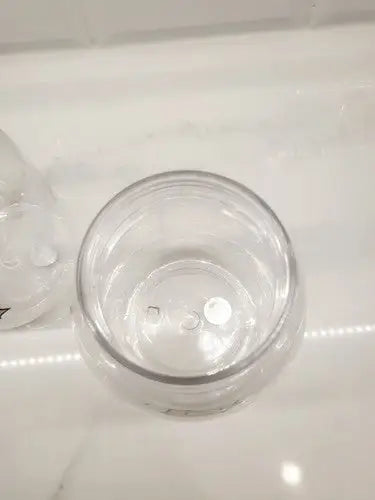 Clear glass bowl in MLB 1970s Vintage Pittsburgh Pirates Plastic Jar Containers