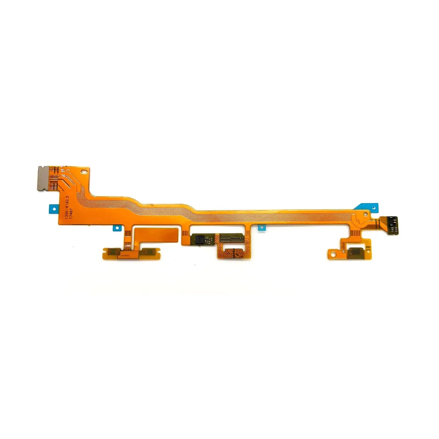 Flexible circuit board with connectors for Xperia XZ Premium volume button flex cable