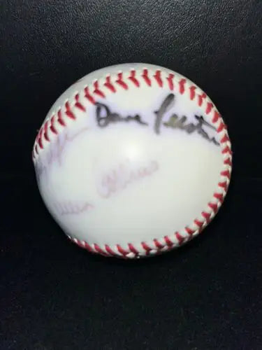 NASA Autograph 8-Astronauts Baseball featuring Foreman, Collins, Leestma, and Anderson