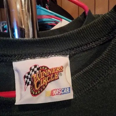 Black NASCAR Dale Earnhardt Jr Amp Energy Drink long sleeve T-shirt with Winner’s Circle tag