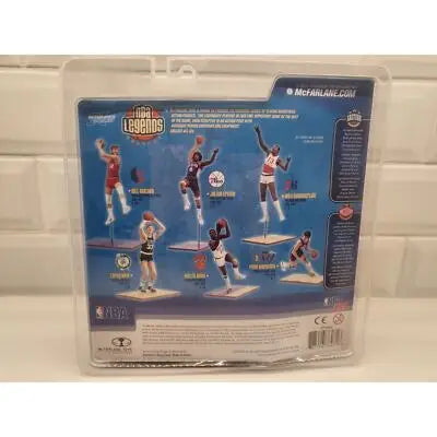 NBA Legends action figure in packaging JuliuS Erving blue jersey chase variant