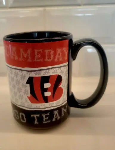 Officially licensed Cincinnati Bengals mug perfect for game day and tailgating