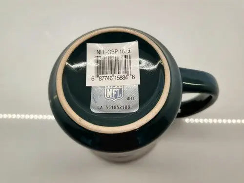 Green Bay Packers green ceramic coffee mug with logo licensed for fans