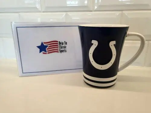 NFL Baltimore Colts Two Toned Coffee Mug by Boelter Brands for fans and collectors