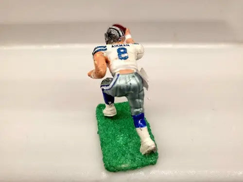 NFL Custom Tudor Troy Aikman Dallas Cowboys HOF Electronic FB Figurine in white