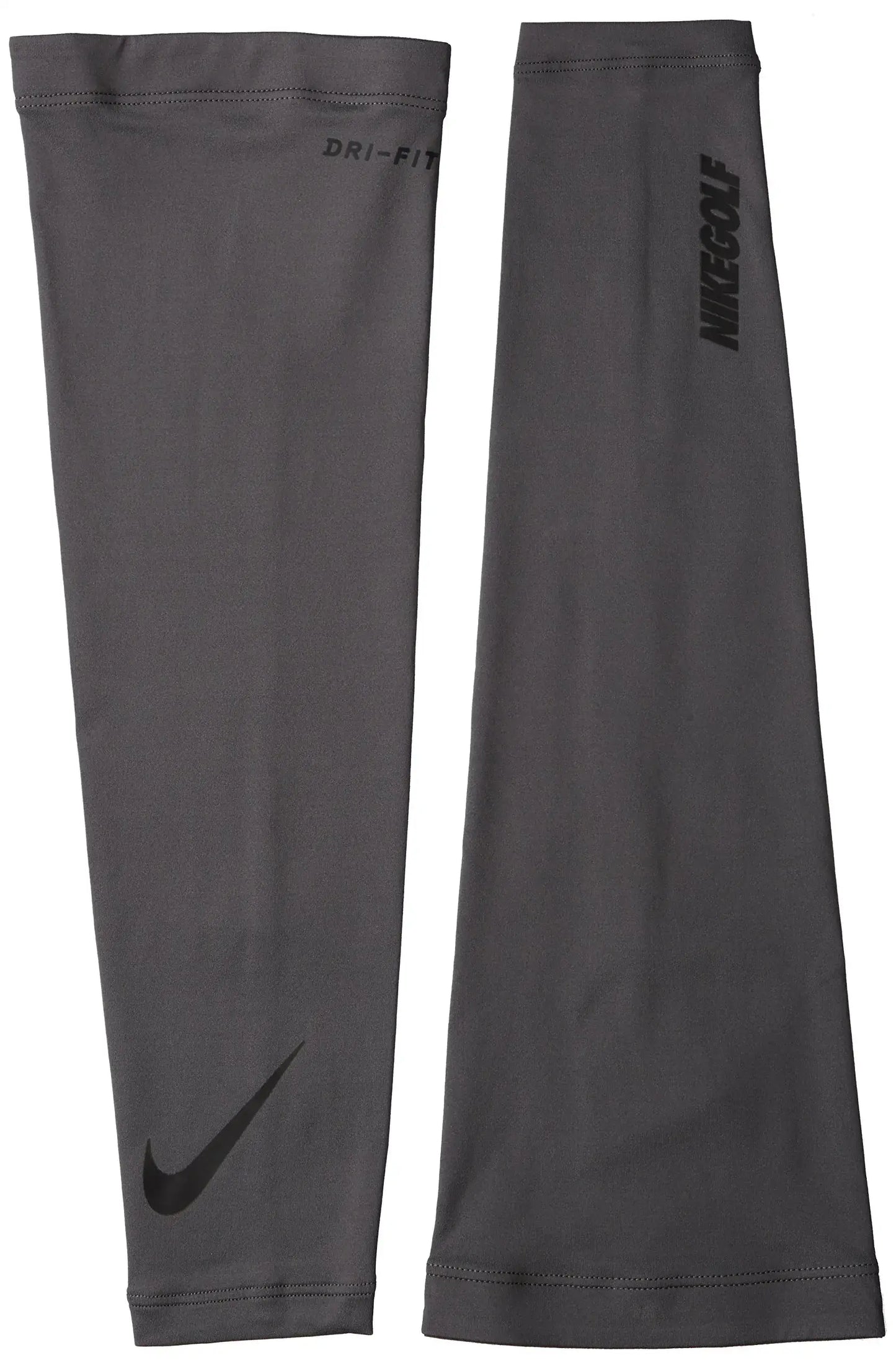 Gray Nike Mens Solar Sleeve in XS/S size for athletic performance and sun protection
