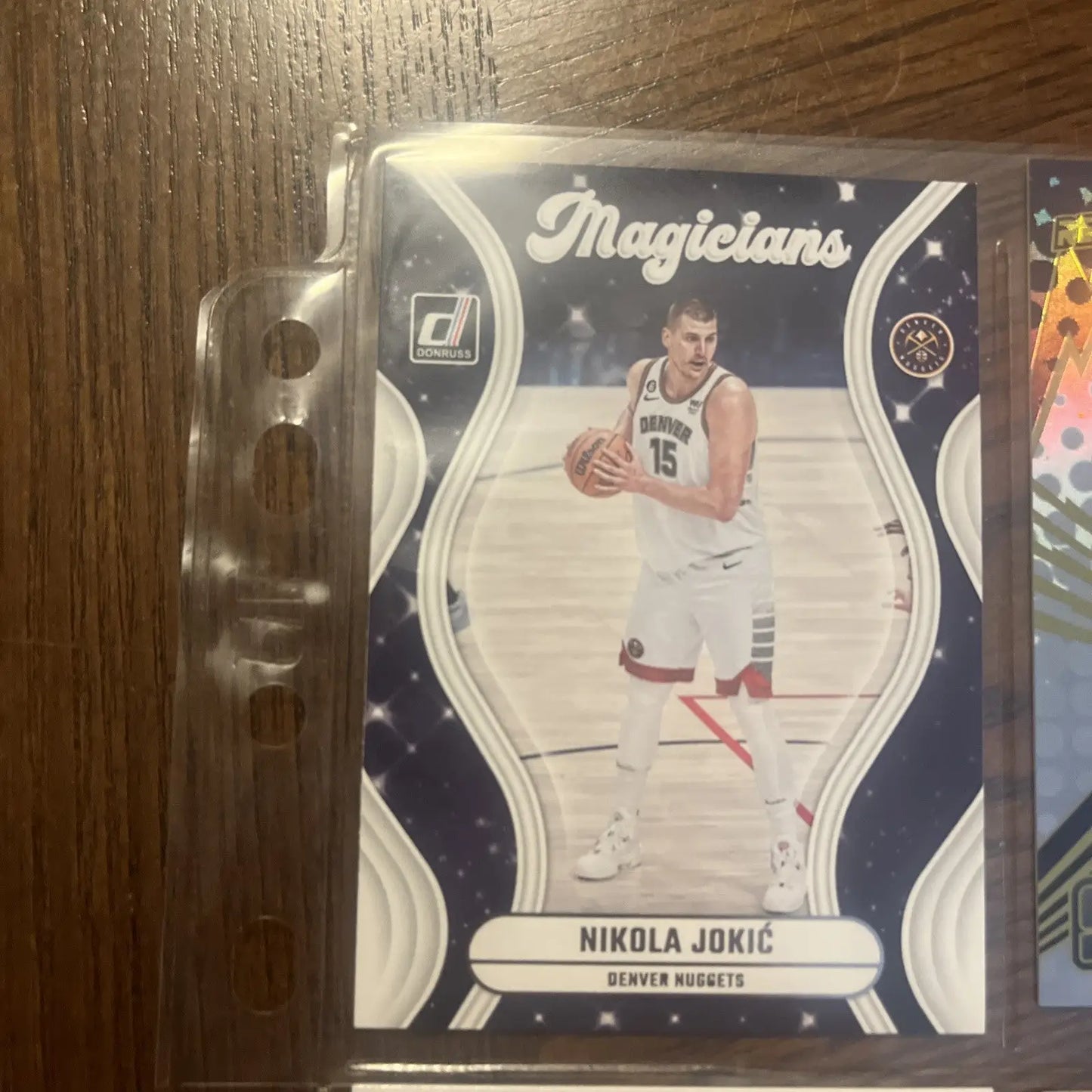 Nikola Jokic basketball card from a premium 16 card lot of trading cards