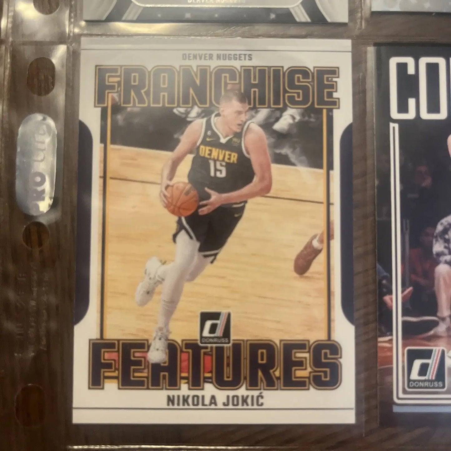 Nikola Jokic basketball card from a premium Nikola Jokić 16 Card Lot trading cards collection