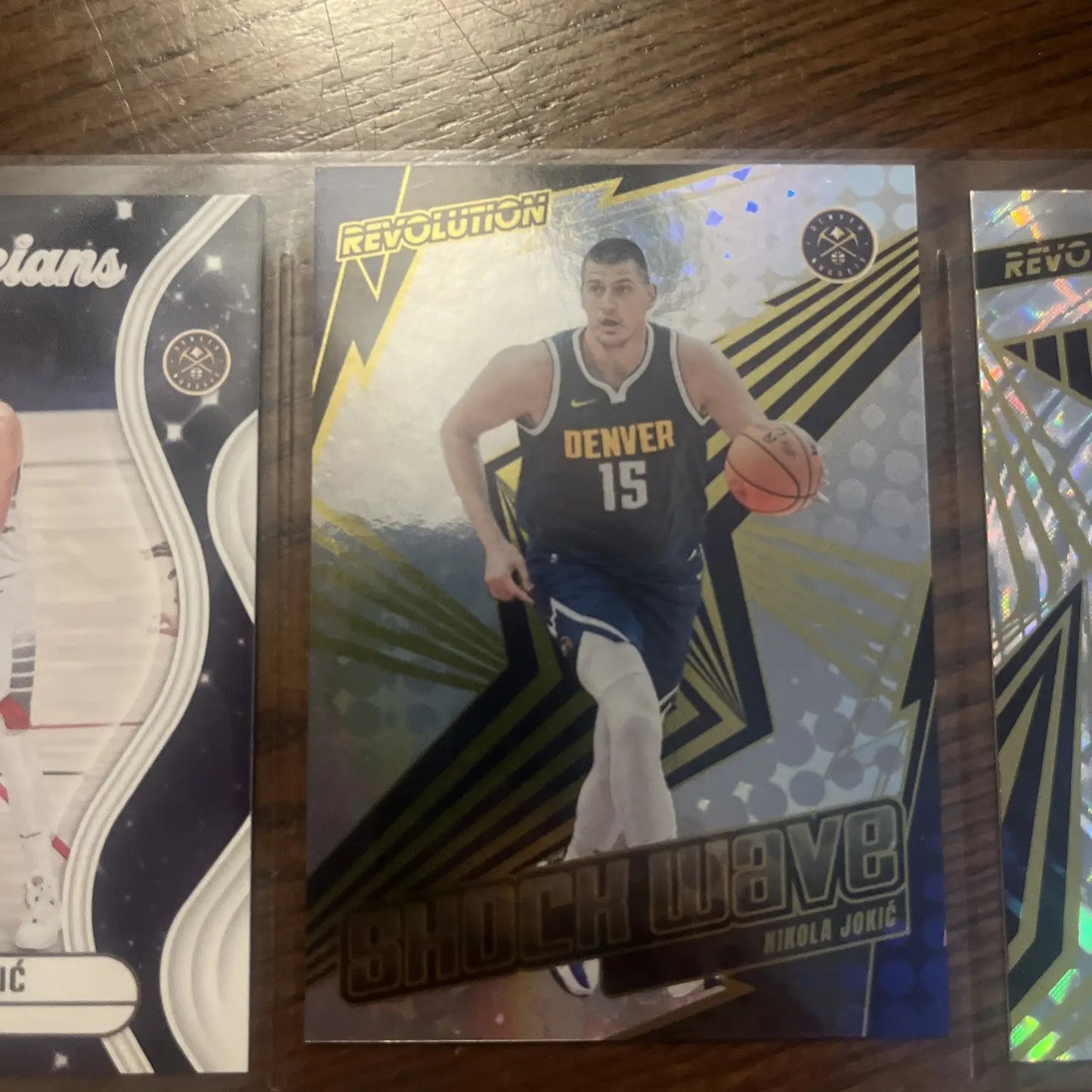 Nikola Jokic basketball card from a vibrant Nikola Jokic card lot of trading cards