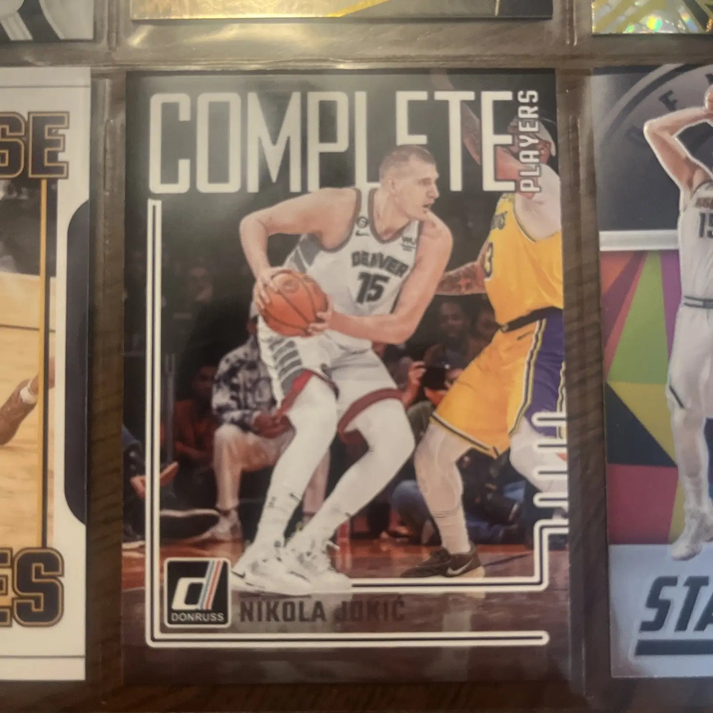 Nikola Jokic basketball card from the Nikola Jokic 16 Card Lot trading cards collection