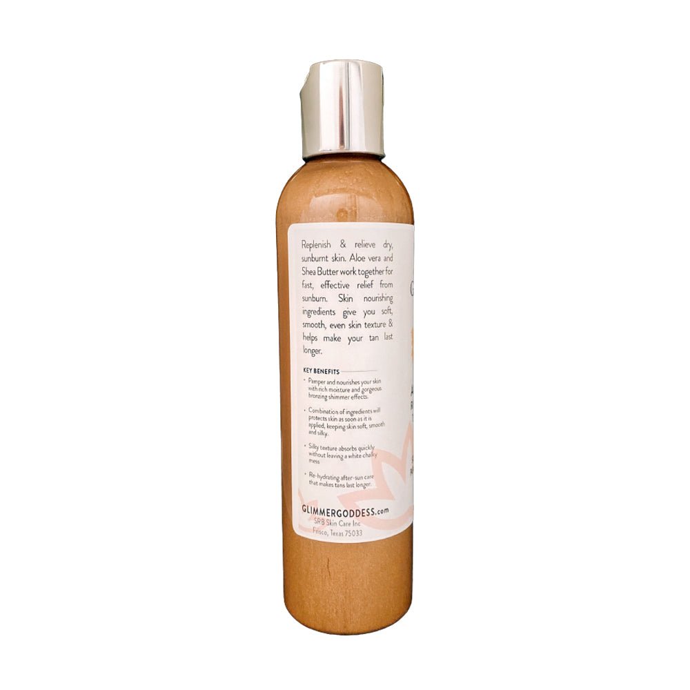 Organic After Sun Lotion & Tan Extender + Aluminizing Shimmer