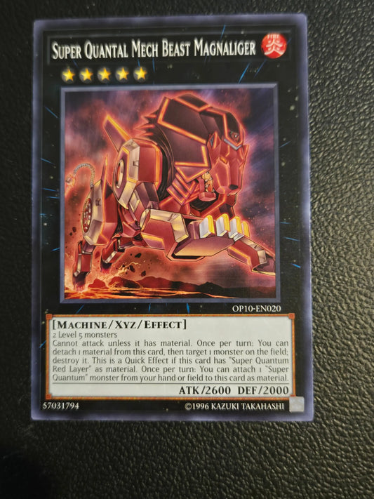 OTS Tournament Pack 10 #OP10-EN020 Super Quantal Mech Beast Magnaliger
