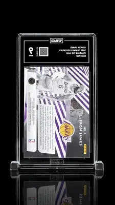Graded LeBron James basketball card from Panini Illusions LeBron series