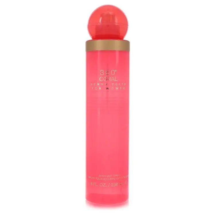 Perry Ellis 360 Coral by Perry Ellis - Body Mist 8 oz - Women / Medium - Body Mist 8 oz