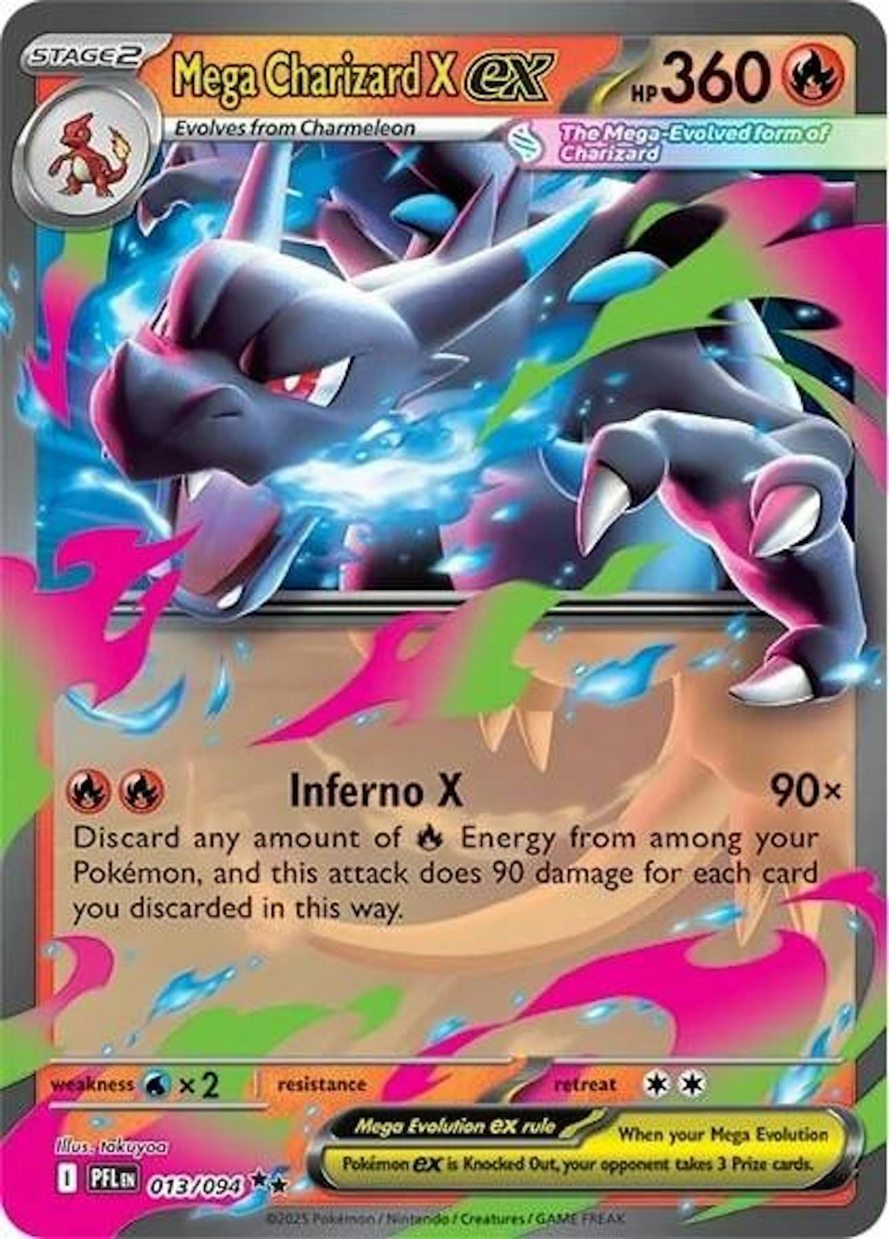 Pokémon TCG: Mega Evolution – Phantasmal Flames Booster Box (Presell)