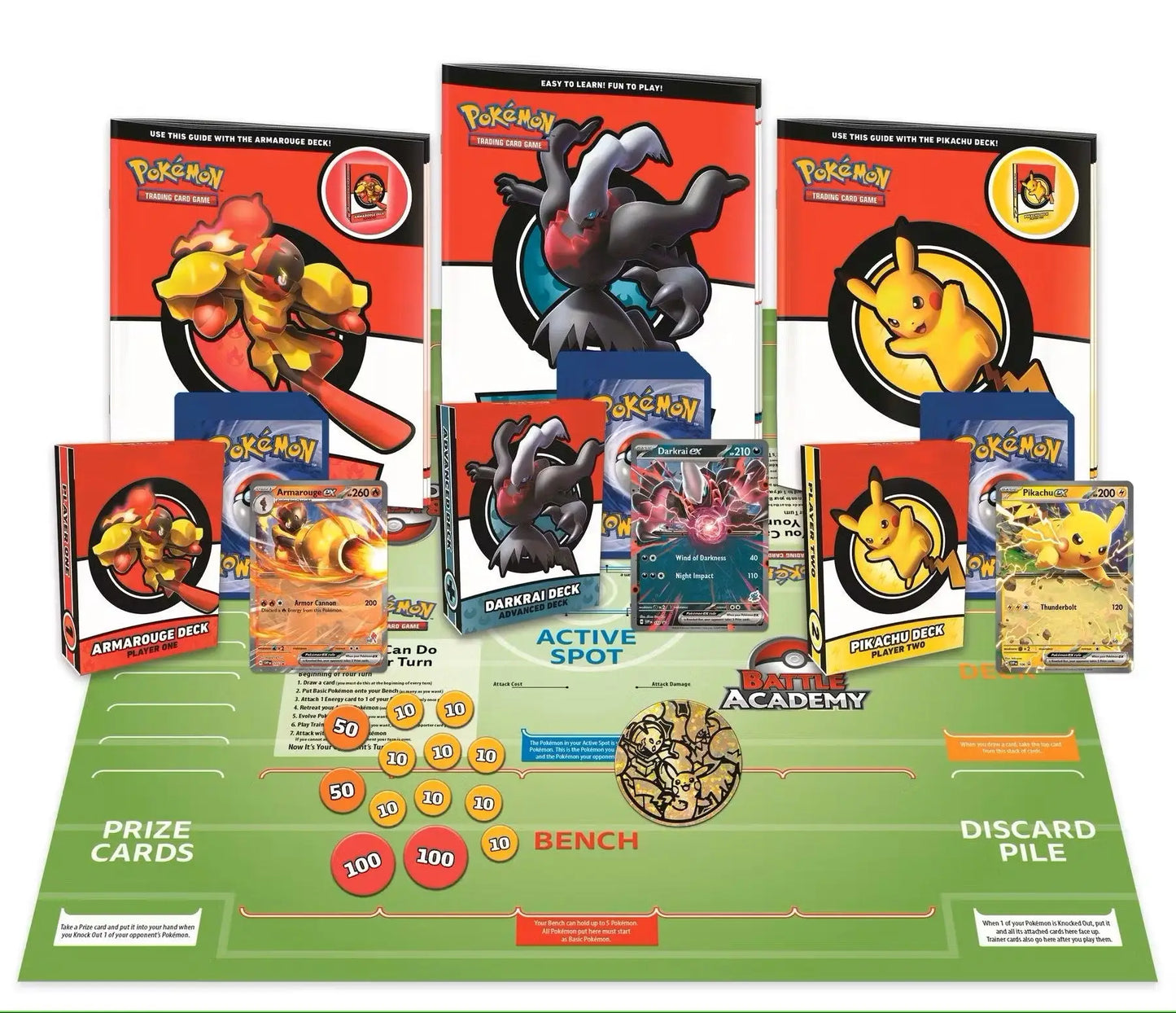 Pokémon Trading Card Game Battle Academy Box featuring the Battle Academy set