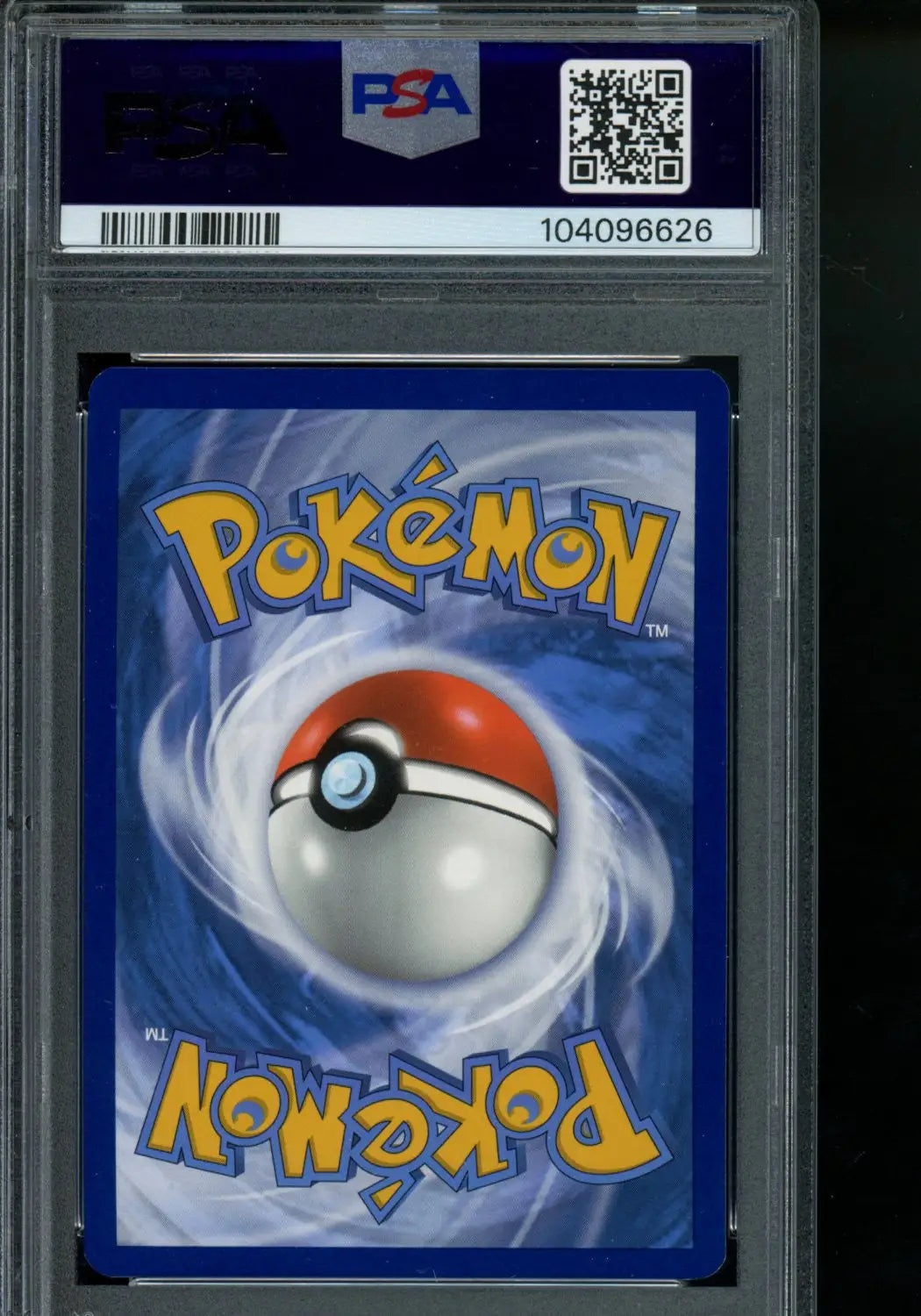 Graded Pokemon card with blue back and Pokeball design from Pokemon TCG Golem EX Ultra Rare PSA 9