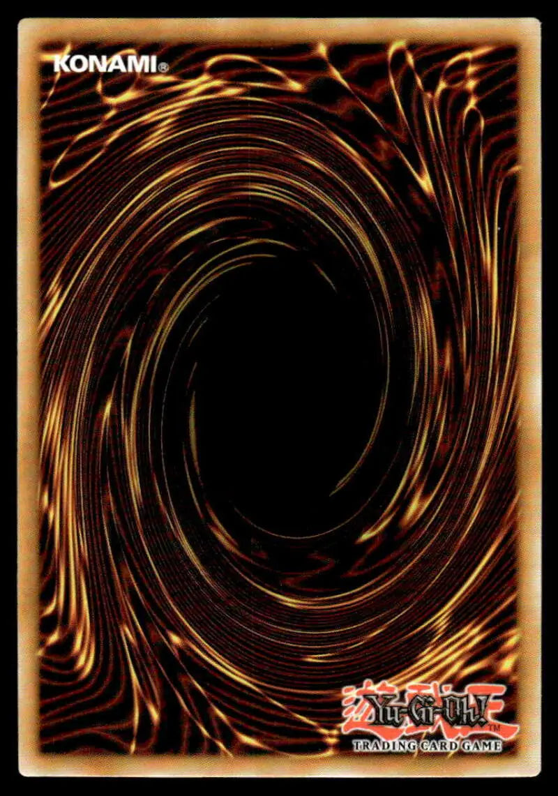 Yu-Gi-Oh Power of the Elements Cross Keeper card back with spiral vortex design