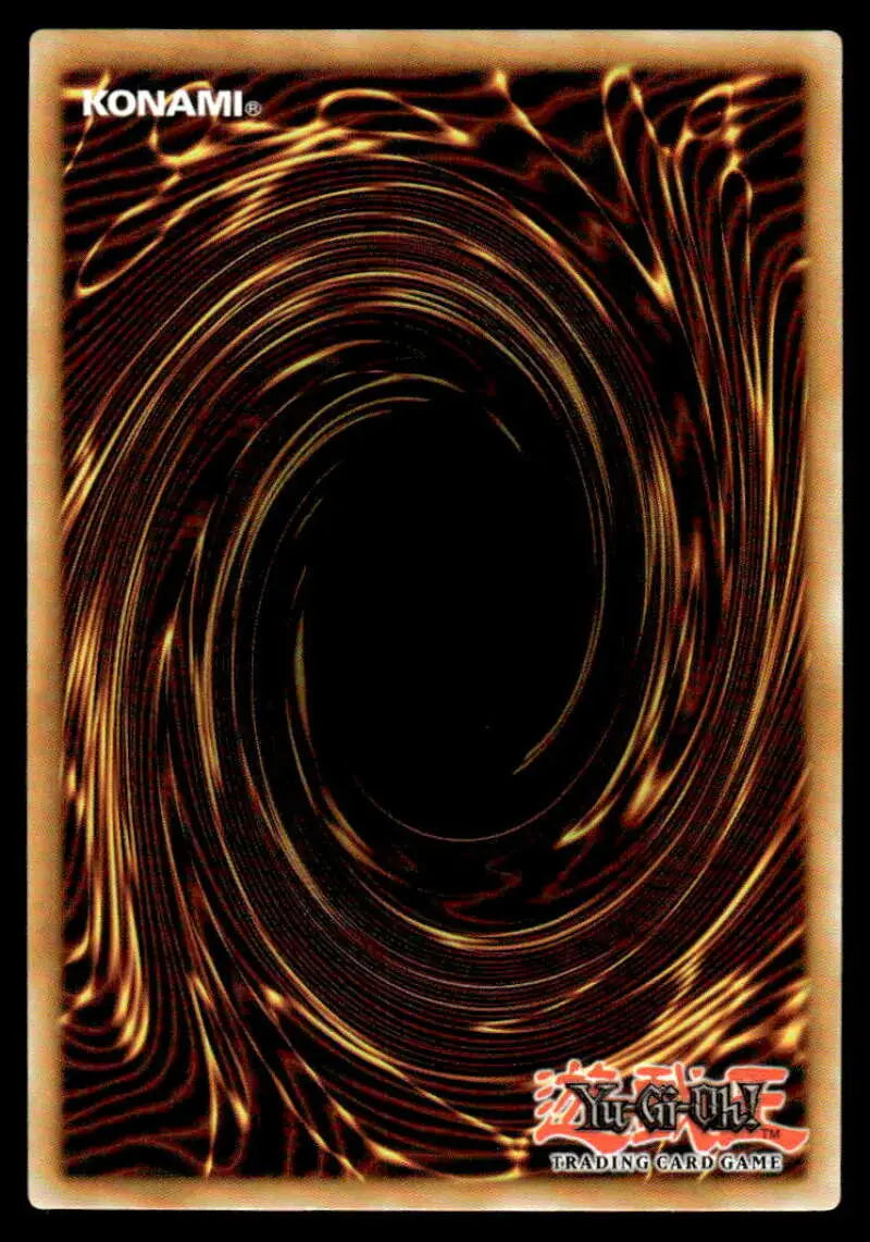 Yu-Gi-Oh! trading card back with brown and gold spiral for Power of the Elements POTE-EN013 Tearlaments Havnis