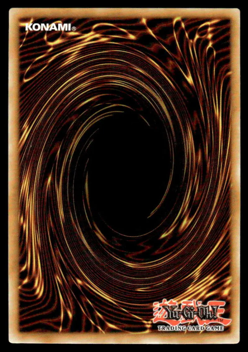 Classic Yu-Gi-Oh! card back with brown and gold spiral for Hydralander Orbit card