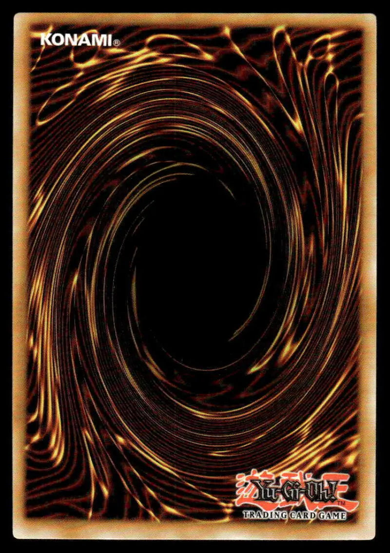 Yu-Gi-Oh trading card back with spiral pattern for Power of the Elements POTE-EN064 Ravenous Vendread