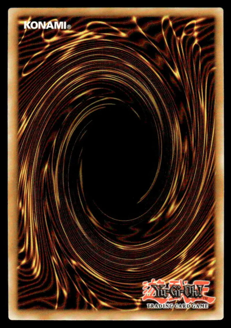 Yu-Gi-Oh trading card back showcasing the spiral design of the Underground Emperor