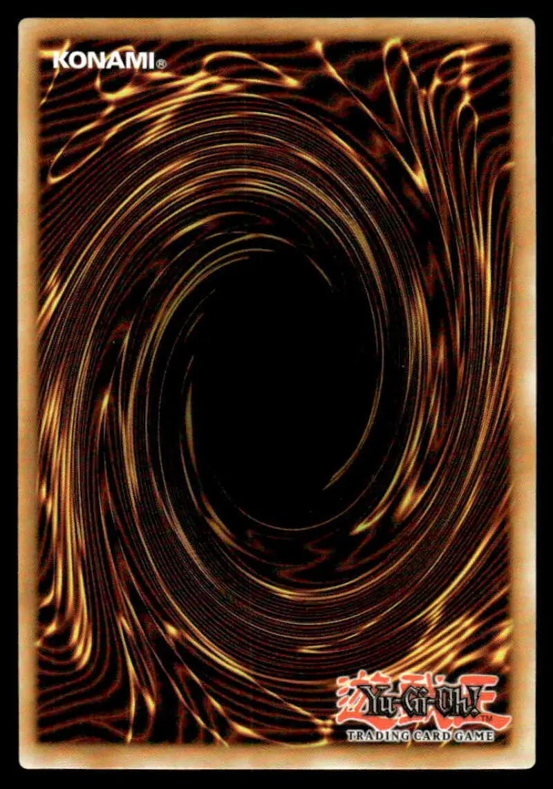 Back of Power of the Elements Morphtronic Scannen Yu-Gi-Oh Trading Card showing spiral design